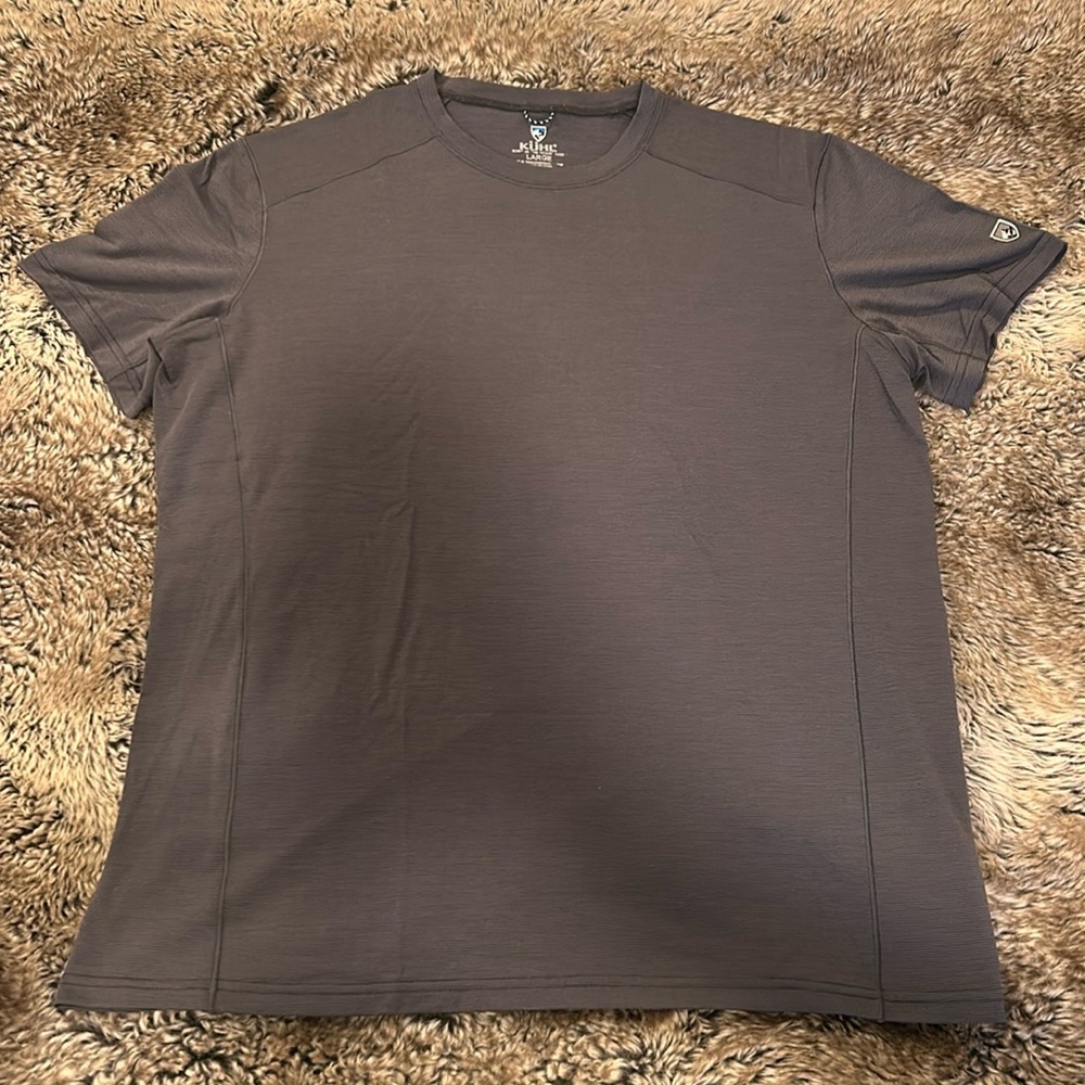 Kuhl Valiant Short Sleeve Base Layer - Gray